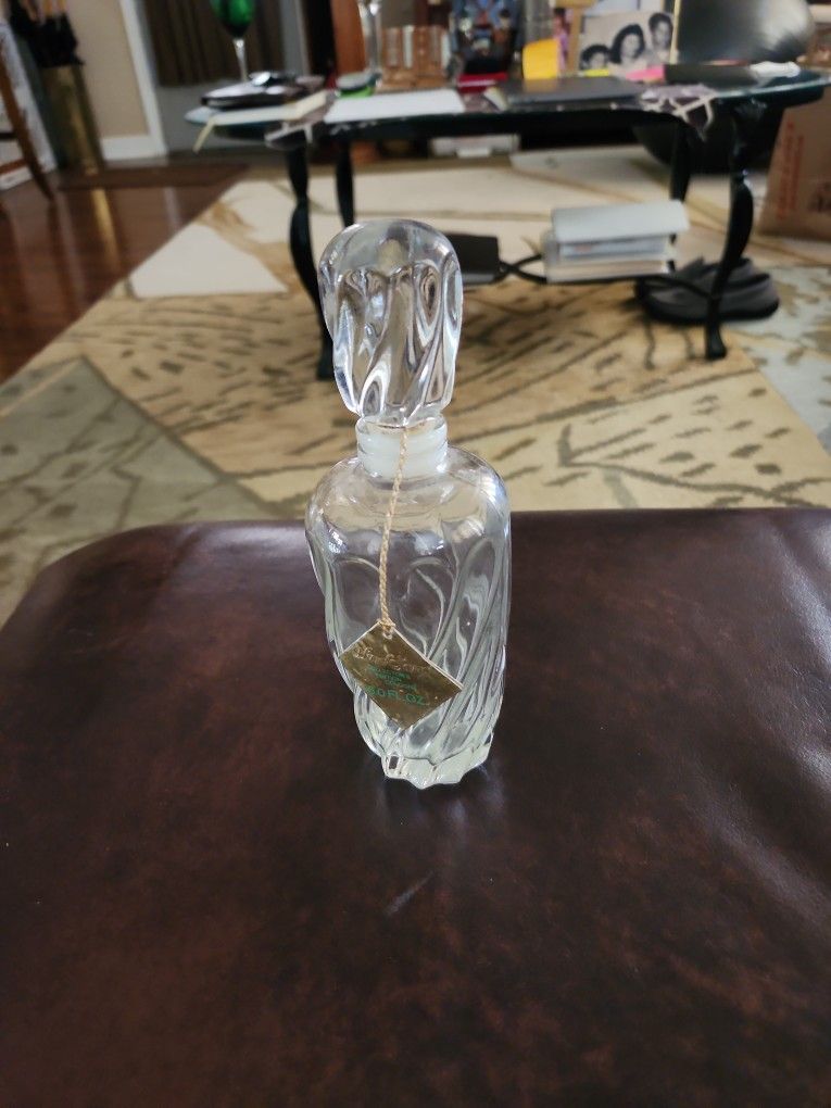 Vintage Empty Wind Song Cologne Bottle