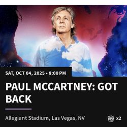 Paul McCartney Tickets