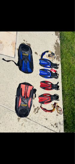 Scuba diving set