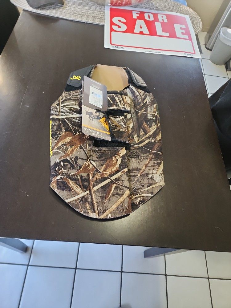 Dog Vest Floatation (Hunting Vest)Camouflage!