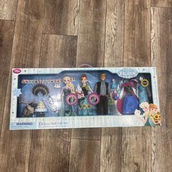 ❄️ Disney Frozen Fever Deluxe Doll Gift Set (2015) – Anna, Elsa, Kristoff