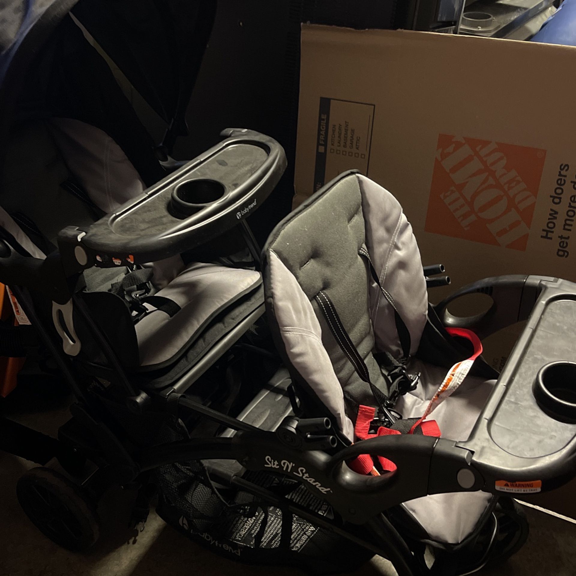 BABY TREND DOUBLE STROLLER $55