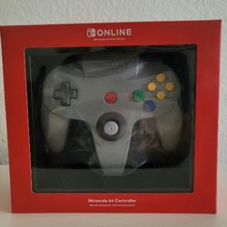 The Nintendo Switch Online Exclusive Nintendo 64 Controller.