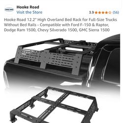 12.2 Inch Bed Rack. Ford F-150, Dodge 1500, Chevy 1500