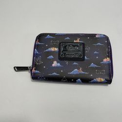 Loungefly Disney Character Animals Cloud Dreams Zip-Around Faux Leather Wallet
