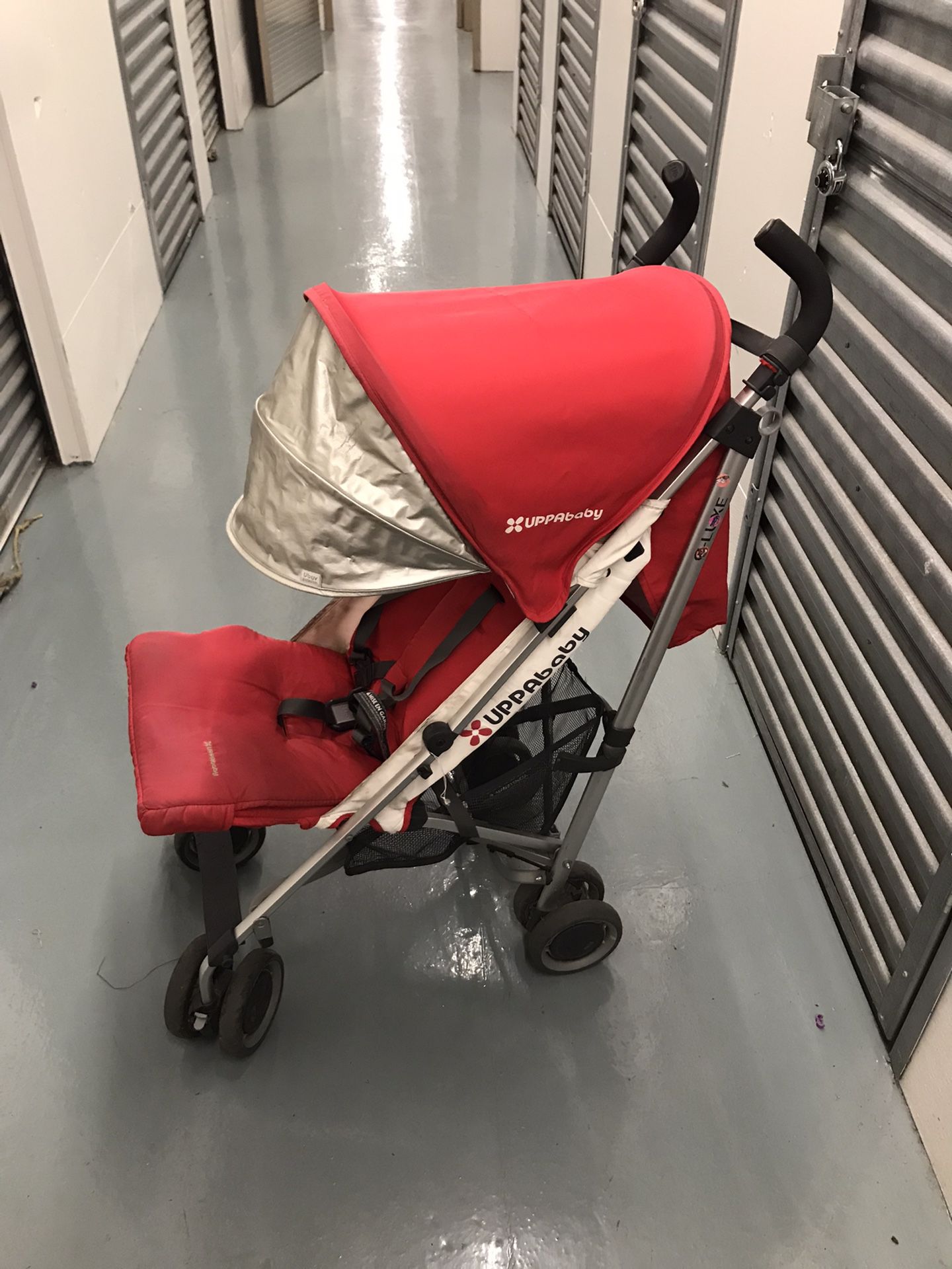 Uppababy G Lux Portable Baby Stroller Kids - Red