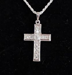 ✝️ Moissanite Cross Necklace ✝️