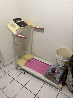 Pink Walking treadmill