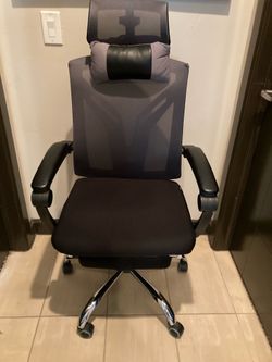 HBADA Ergonomic Executive chair with Lumbar Support Mesh and Footrest