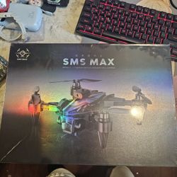 SMS MAX Foldable Drone w/ Dual Camera – New