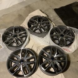 2024 Jeep Wrangler 4xe 20" OEM Wheels (set of 5)