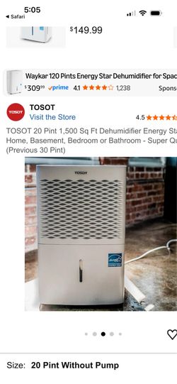 Dehumidifier machine