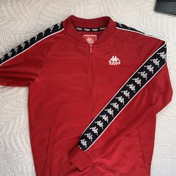 Red Kappa Tracky Jacket