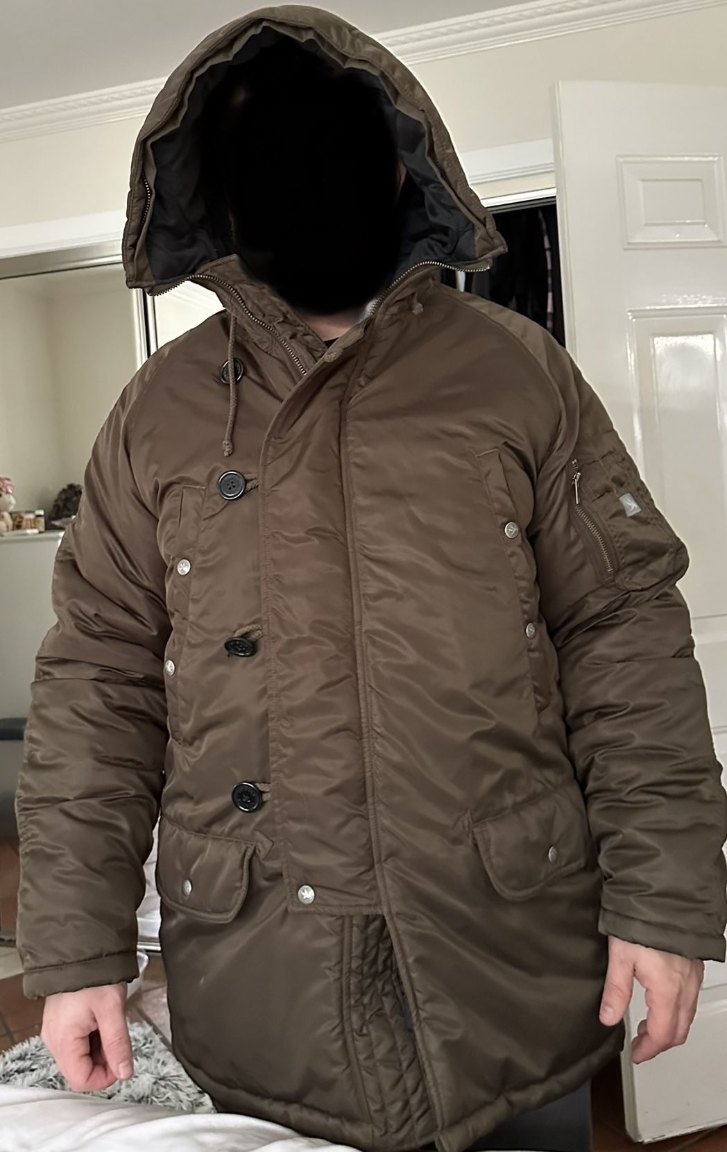 New Parka Jacket Paid $200
