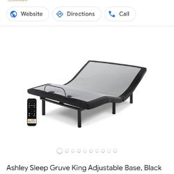 Cali king Adjustable Bed W/ Beauty Rest Matress And Remote