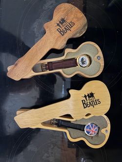 The Beatles Collector Watches in Guitar Cases