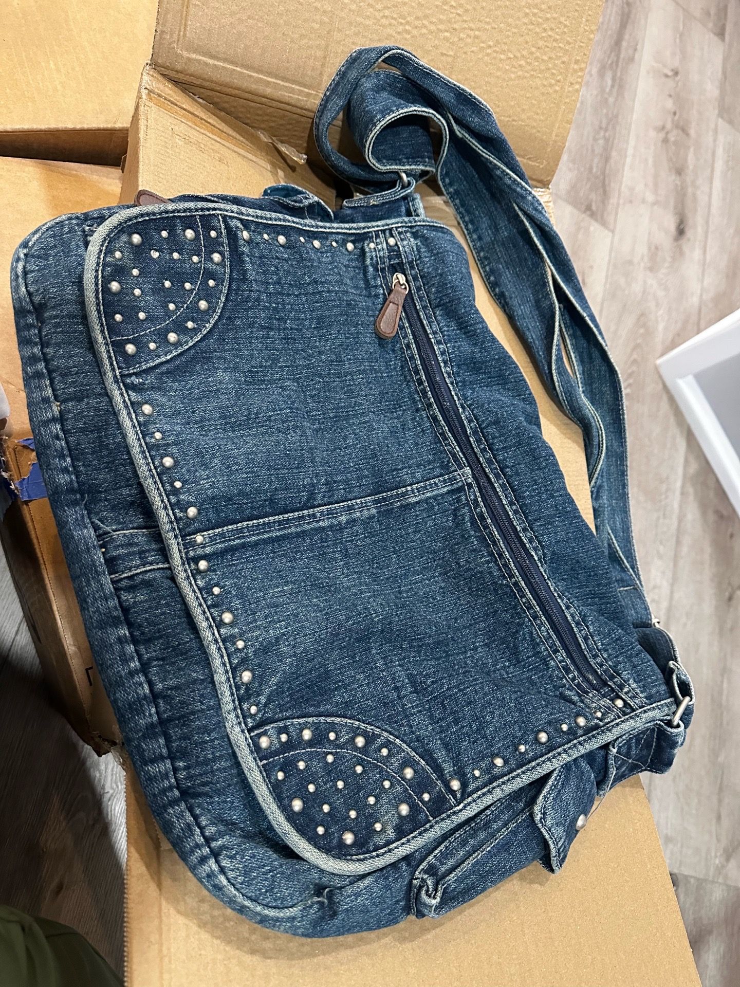 Vintage Y2K Denim Bag