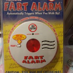 Motion Activated Fart Alarm. Read Description.