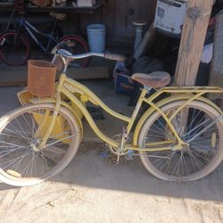 Beach Cruiser Yellow