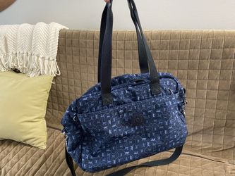 Kipling Monkey Mania Blue Bag