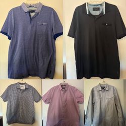 Men’s XL Shirts (Polo and Button Up Shirts)