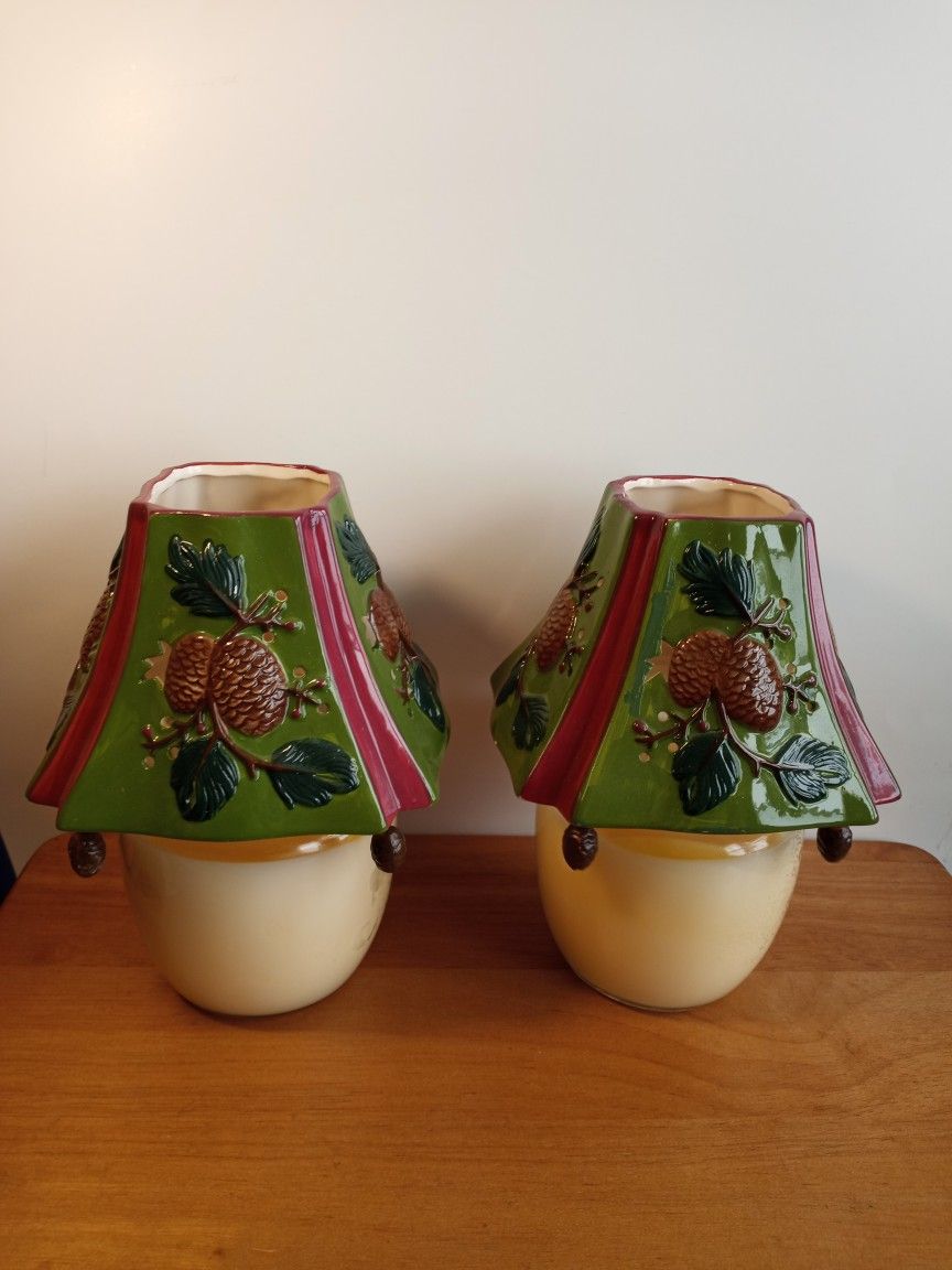 2 Home Decor Candle Shades