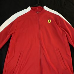 RED - PUMA  Ferrari  Jacket 