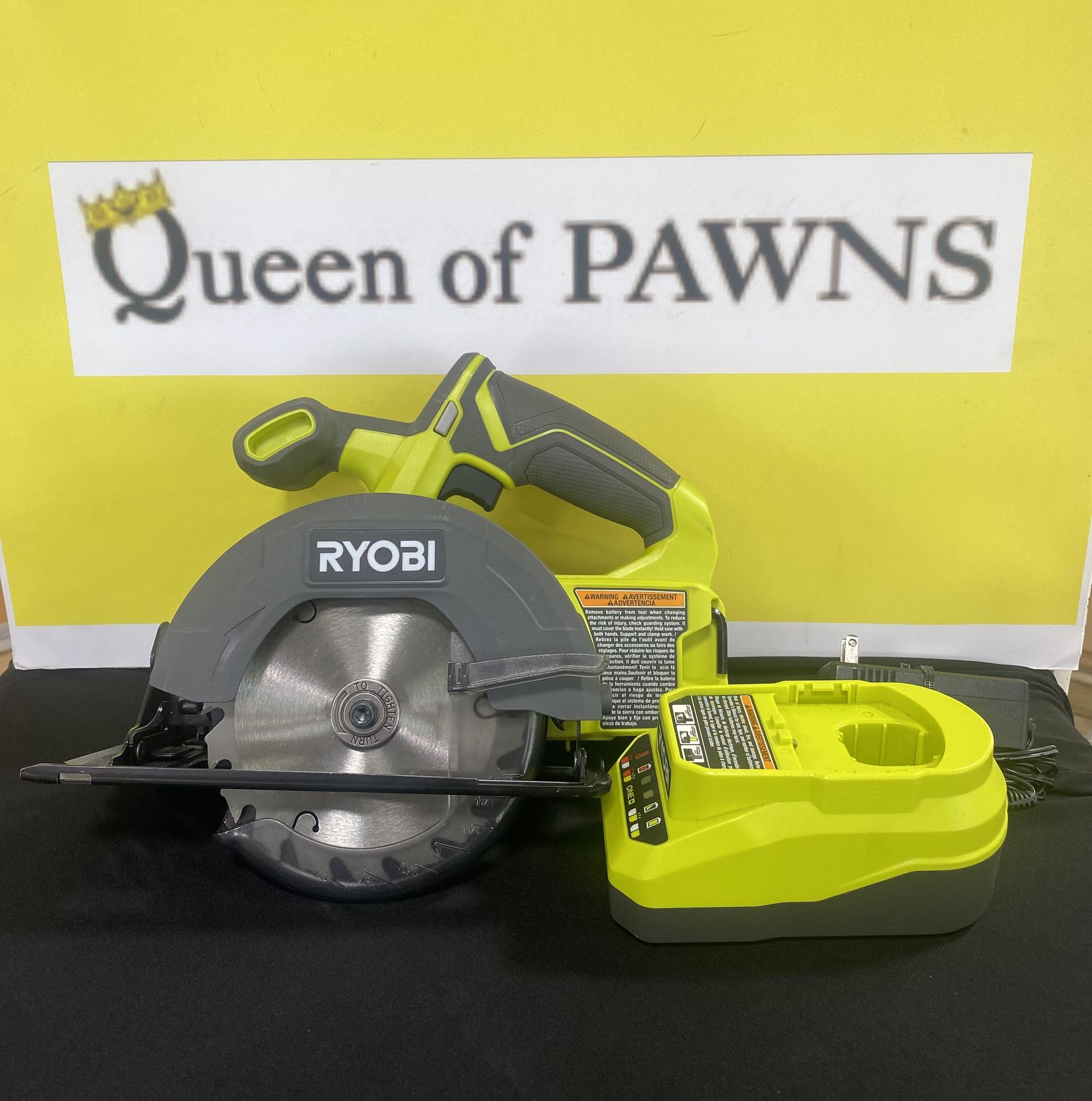 Ryobi Circular Saw With Charger
