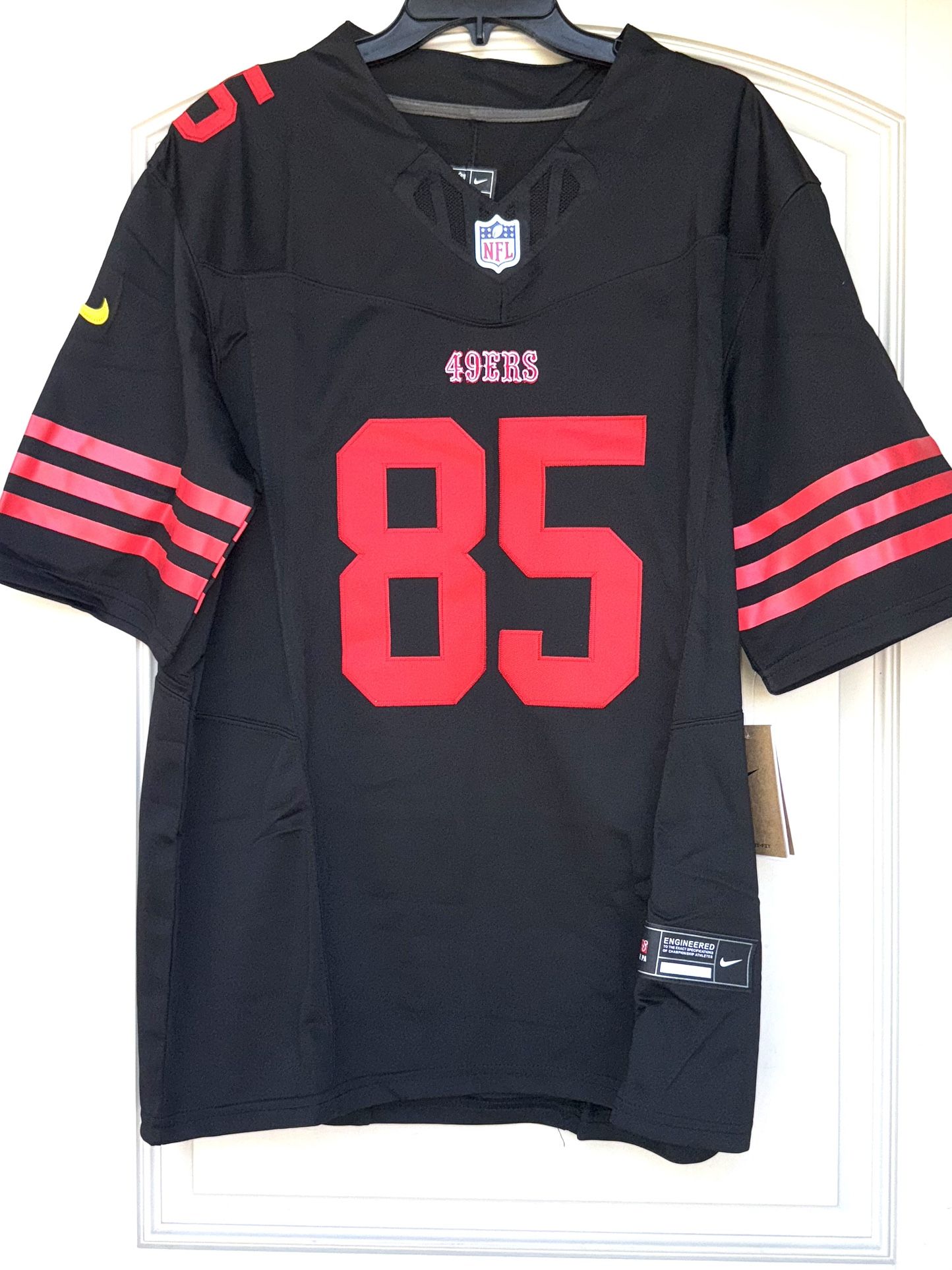 49ERS #85 GEORGE KITTLE JERSEY