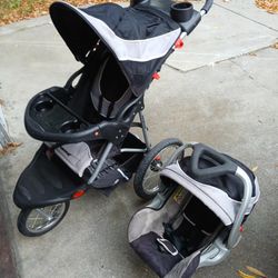 Baby Combo Jogger Stroller And Car Seat 2 In 1
