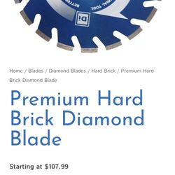 Brick Diamond Blade 14”