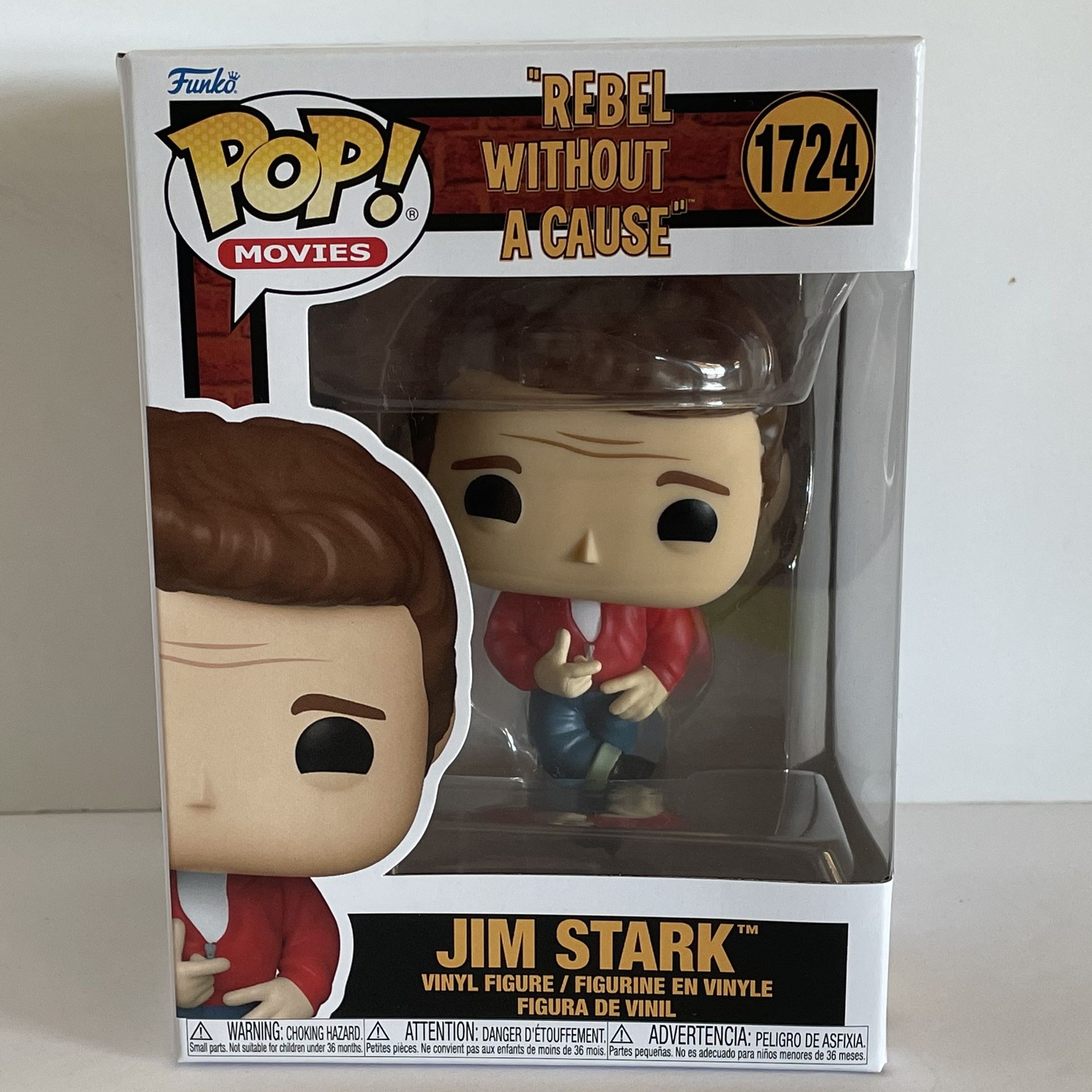 1724 Jim Stark (James Dean) Funko Pop Rebel Without A Cause MIB
