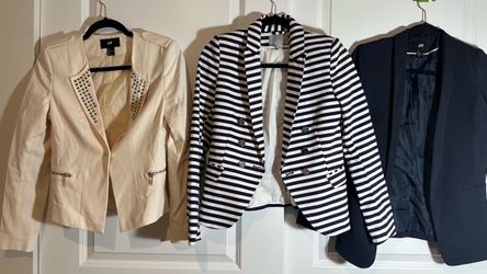 H&M blazers size 6