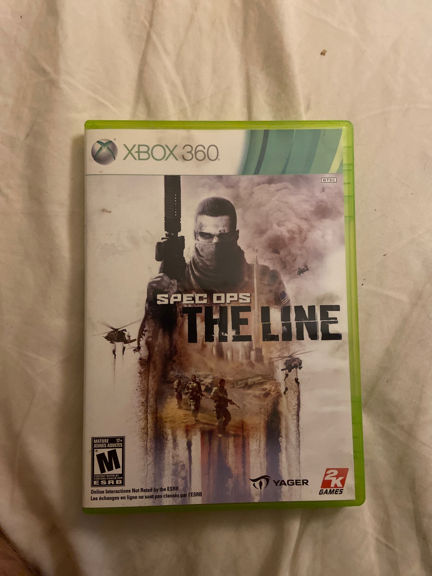 Spec ops the line Xbox 360