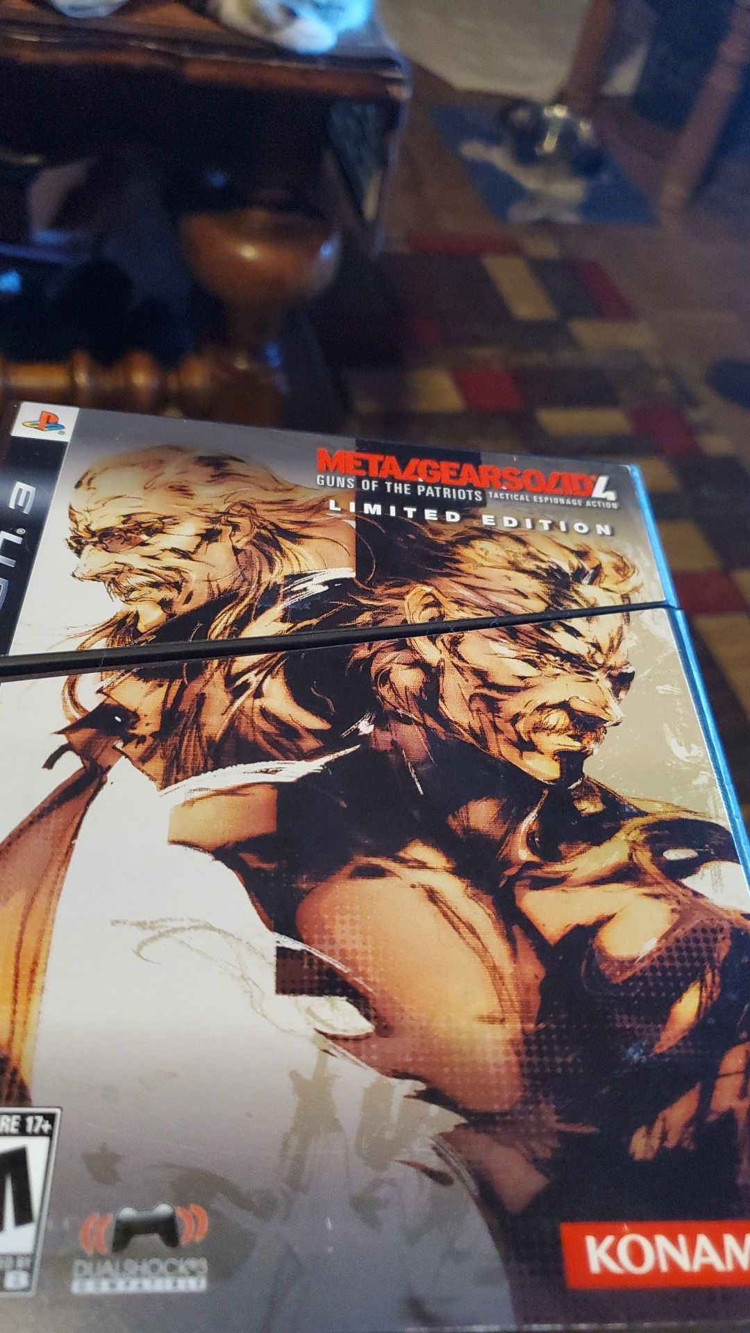 METALGEARSOLID4 LIMITED EDITION