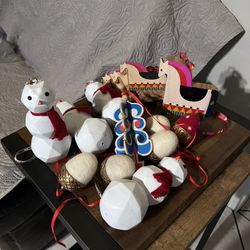CHRISTMAS ORNAMENTS- $3 EACH