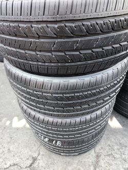 4 tires 225/45r18 Bridgestone turanza LS100