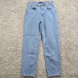 A.P.C. Martin Jeans Womens 26 (Fits 27x28) Blue High Rise Straight Leg Denim 