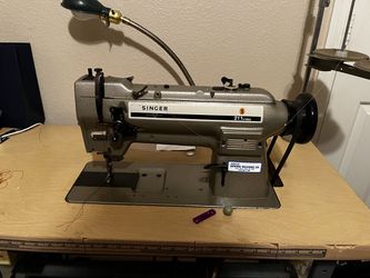 SINGER WALKING FOOT INDUSTRIAL SEWING MACHINE - arts & crafts - by