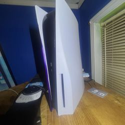 Sony PS5 Blu-Ray Edition Console - White Two Controller Also With Remote