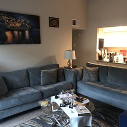 Couches And Tv Stand For Sale 