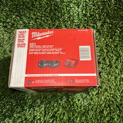 2 battery & charger starter kit