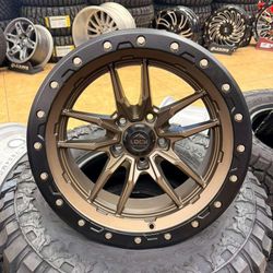 18x9 Wheels Bolt Pattern 5x127 Bronze 