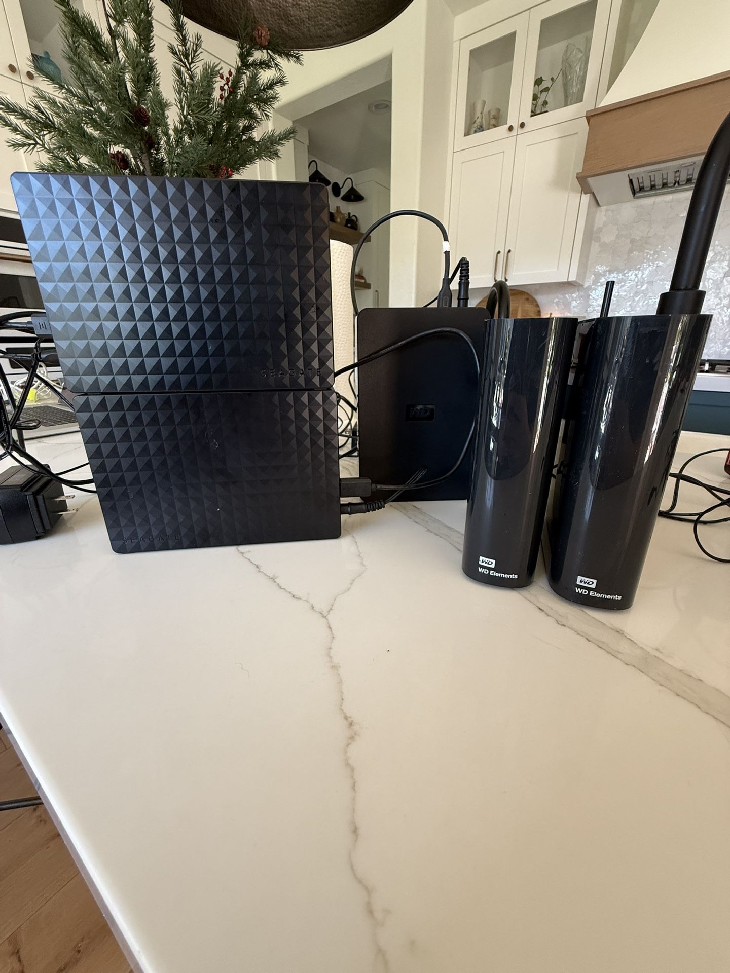 57 TB Total External Storage