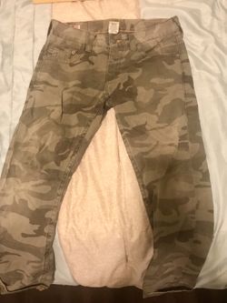 True Religion Jeans (Grey Camo)