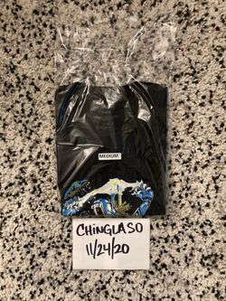 Bleached Goods Versace Voltage World Tour Tshirt Size MEDIUM