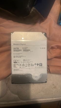 western digital 20 Tb hard drive