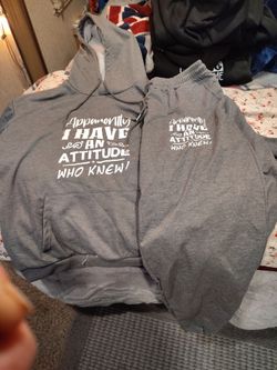 Hooded Sweatshirt & Sweat Pants