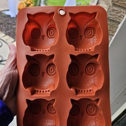 Owl Silicone Tray. New