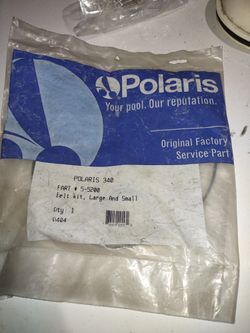 Polaris 340 Belt Kit, Small And Large.